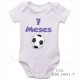 Body Bebê 7 Meses Bola de Futebol