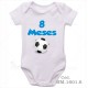 Body Bebê 8 Meses Bola de Futebol