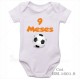 Body Bebê 9 Meses Bola de Futebol