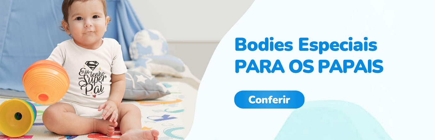 Bodies para o Dia dos Pais