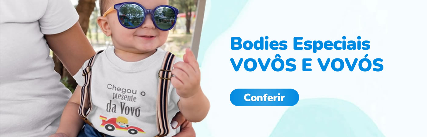 Bodies para o Dia dos Vovôs e Vovós