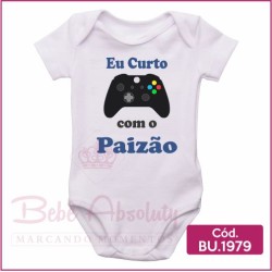 Body Eu Curto Vídeo Game com o Papai - BU1979