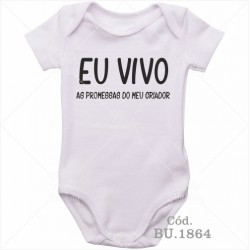 Body Bebê Eu Vivo