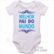 Body Bebê Melhor Pai do Mundo