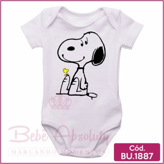 Body Bebê Snoopy