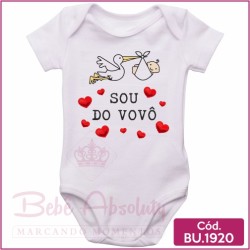 Body Bebê Sou do Vovô