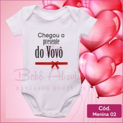 Body Menina 02 / Chegou o Presente do Vovô