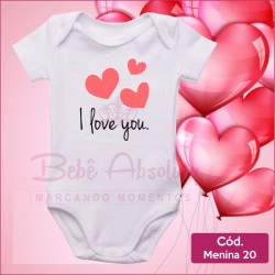 Body Menina 20 / I Love You