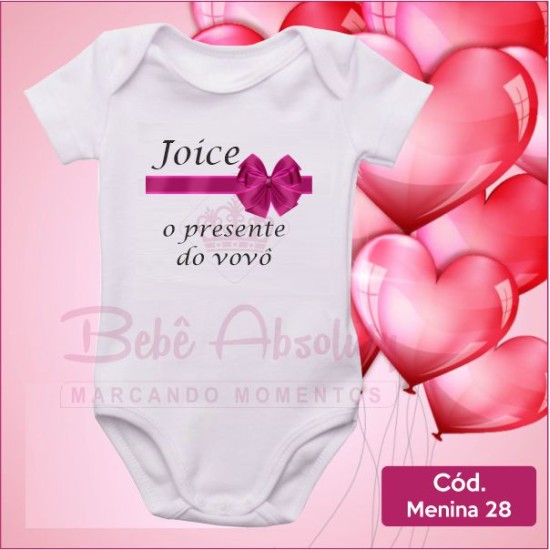 Body Menina 28 / O presente do Papai