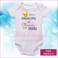 Body  Menino 11 / Sou Príncipe