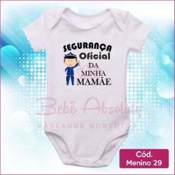 Body Menino 29 / Segurança Oficial da Mamãe