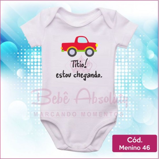 Body Menino 46 / Titio Estou Chegando