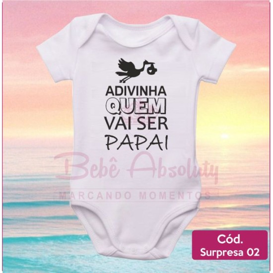 Body Surpresa 02 - Adivinha Quem Vai Ser Papai?