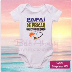 Body Surpresa 03 - Papai Prepara Minha Varinha de Pescar