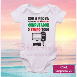 Body Surpresa 20 - Meu Pai Não Fica no Computador Tempo Todo