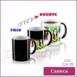 Caneca Porcelana Mágica